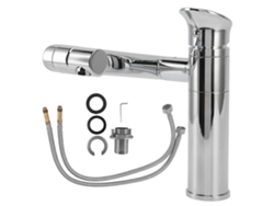 Grifo universal con manguera para cocina y baño