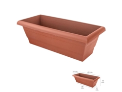 Jardinera balcon saturnia 49x21x16 cm.