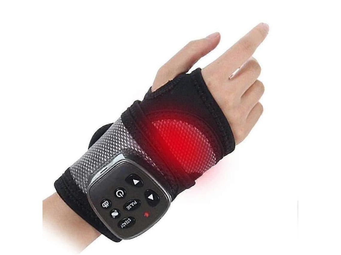Pulsera Con Masaje Vibratorio Y De Compresión Para Aliviar El Dolor De Manos.