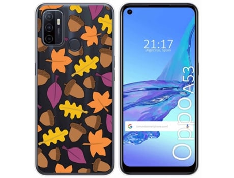 Carcasa Oppo A53 / A53s TUMUNDOSMARTPHONE Dibujos Transparente Multicolor