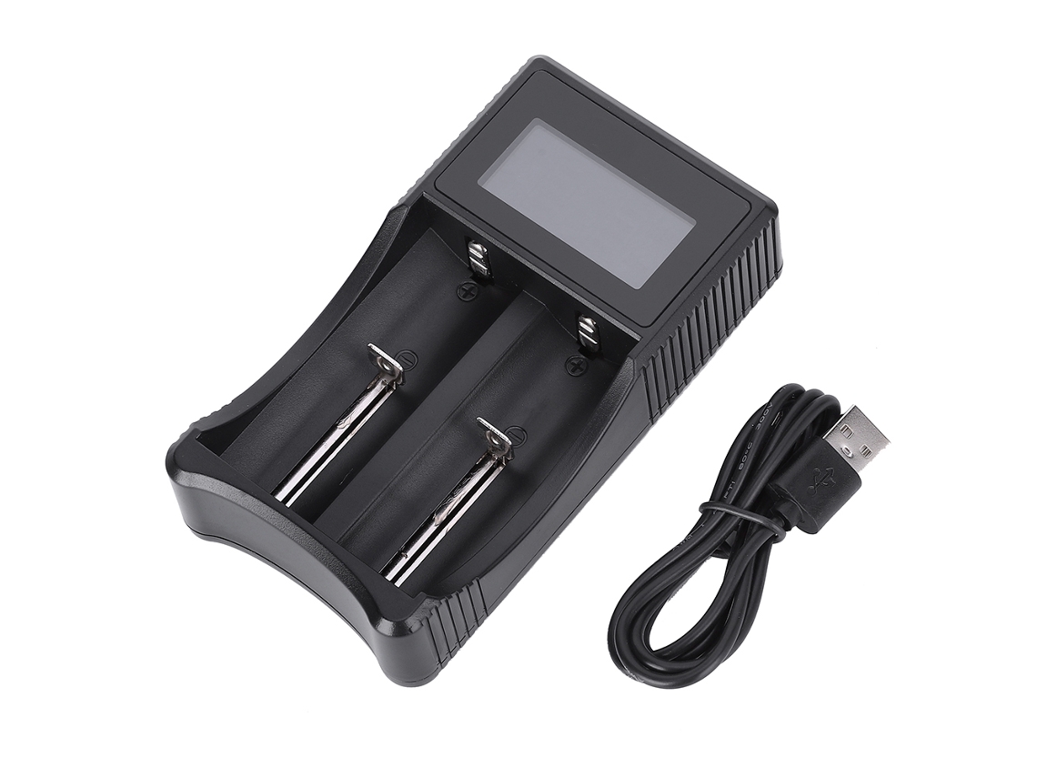 Cargador Portátil De Batería Para Viaje Com Dois Portos, Usb E Tela Inteligente