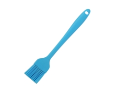 (azul) Brocha de silicona para aceite, brocha multifuncional para repostería, brocha para engrasar utensilios domésticos.