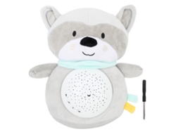 Juguete De Proyección Musical Con Luz Y Sonido, Peluche Cute De Mapache Para Niños Y Bebés