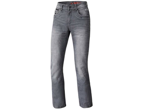 Pantalones para Hombre HELD Crane Stretch Gris para Motociclismo (34)