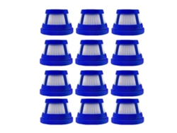 Kit de filtro de substituição de aspirador de pó 12 peças para eufy homevac h11