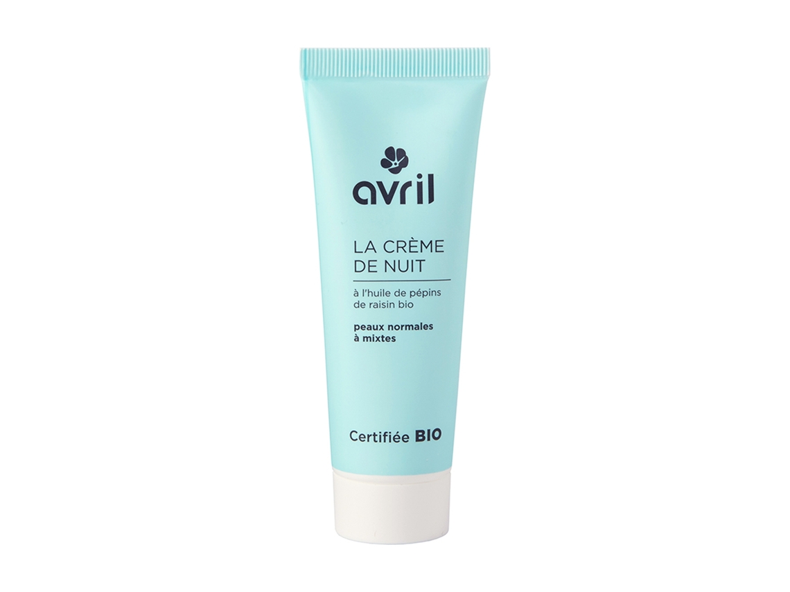 Crema de Noche AVRIL Pieles Bio Normales y Mixtas (50 ml)