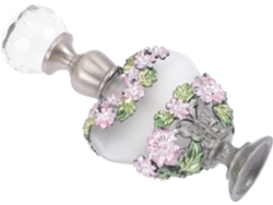 Frasco De Parfum Vintage En Verre Émaillé 5 Ml Contenant D’huiles Essentielles Recargable