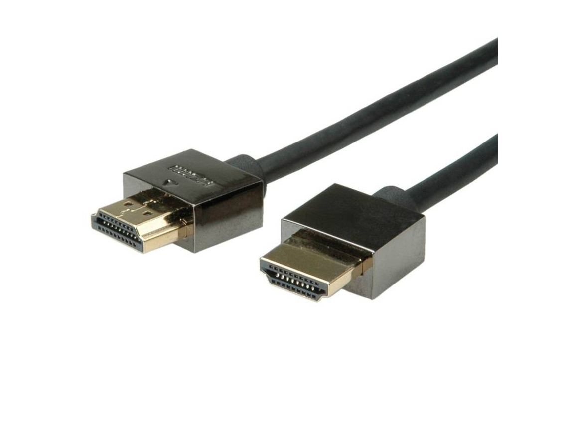 Cable ROLINE (HDMI - 1.5m - Negro)