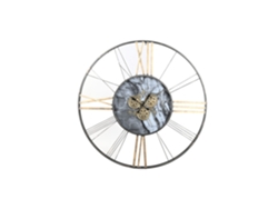 Reloj Pared Metal Dorado 140x9x140cm