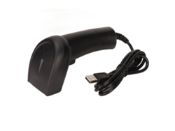 Escáner de código de barras USB con cable 1D para dispositivos móviles, supermercados y almacenes.