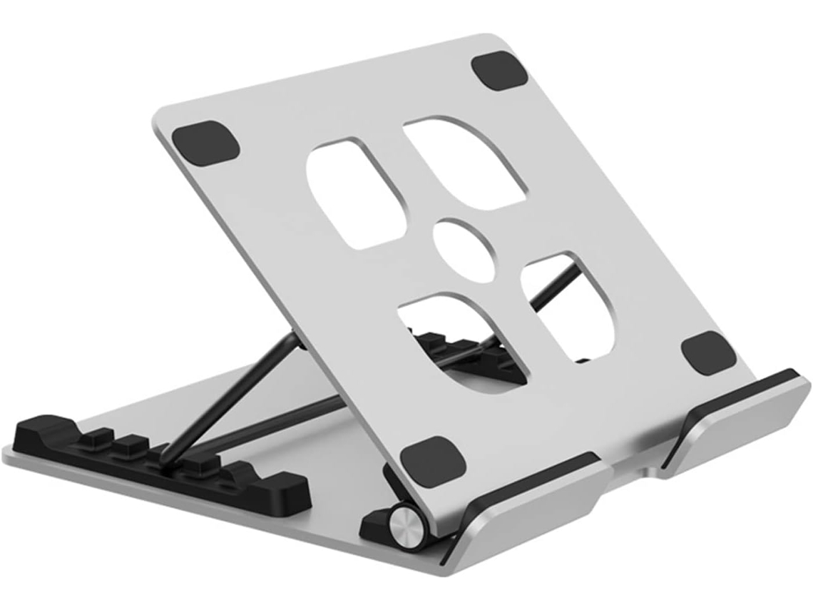 Soporte Plegable De Aluminio Para Portátiles De 8 A 18 Pulgadas.