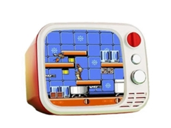 Consola de TV retro con pantalla de 3,5 pulgadas y 740 juegos GOKOCO