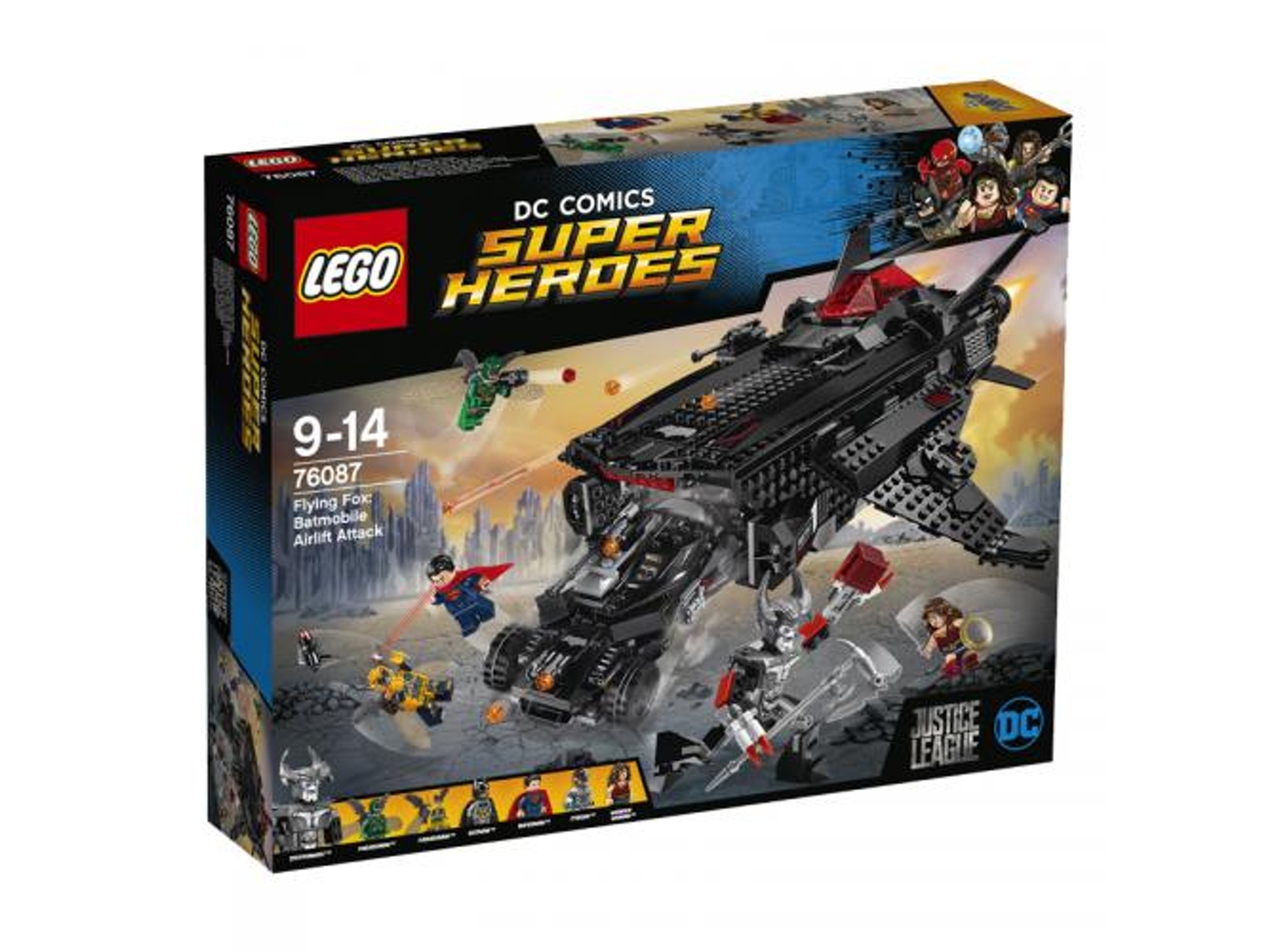 LEGO Batman: Flying Fox: Ataque Aéreo do Batmobile 76087 (Idade mínima: 9 - 955 Peças)