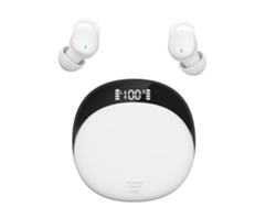 Auriculares Inalámbricos Ipx5 Micrófonos Duales Impermeables Adecuados para Dormir Meditación Viajes Aéreos y Deportes Blanco YEMAESRE