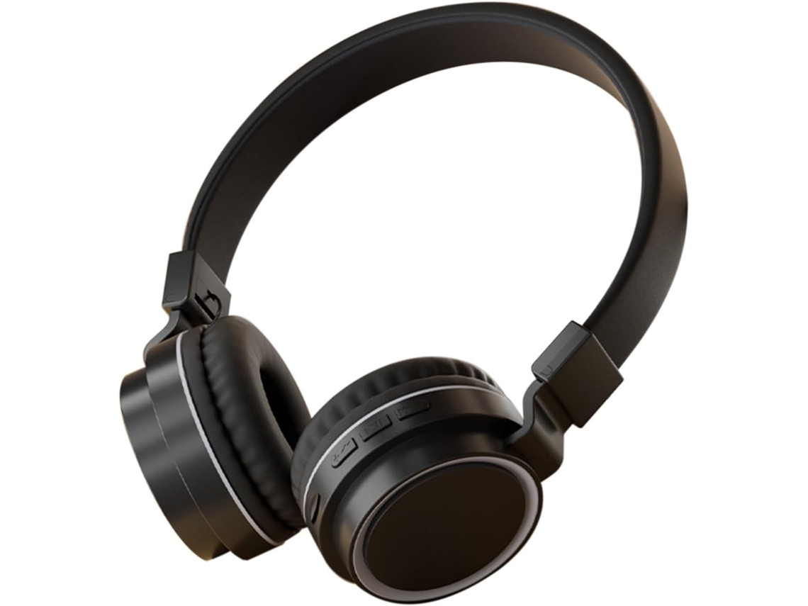 Auriculares Inalámbricos Calidad de Sonido Alta Fidelidad Trabajo YEMAESRE Bluetooth con Cancelación de Ruido Negro