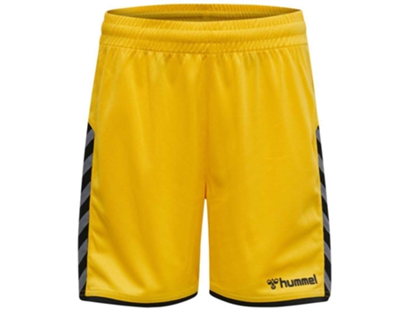 Pantalones para Hombre HUMMEL Authentic Amarillo para Fútbol (152 cm)