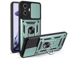 25-26 Magnetic Phone Case For Xiaomi 11t /11t Pro, Slide Camera Lens Protection And Built In 360 Rotatable Ring Holder
