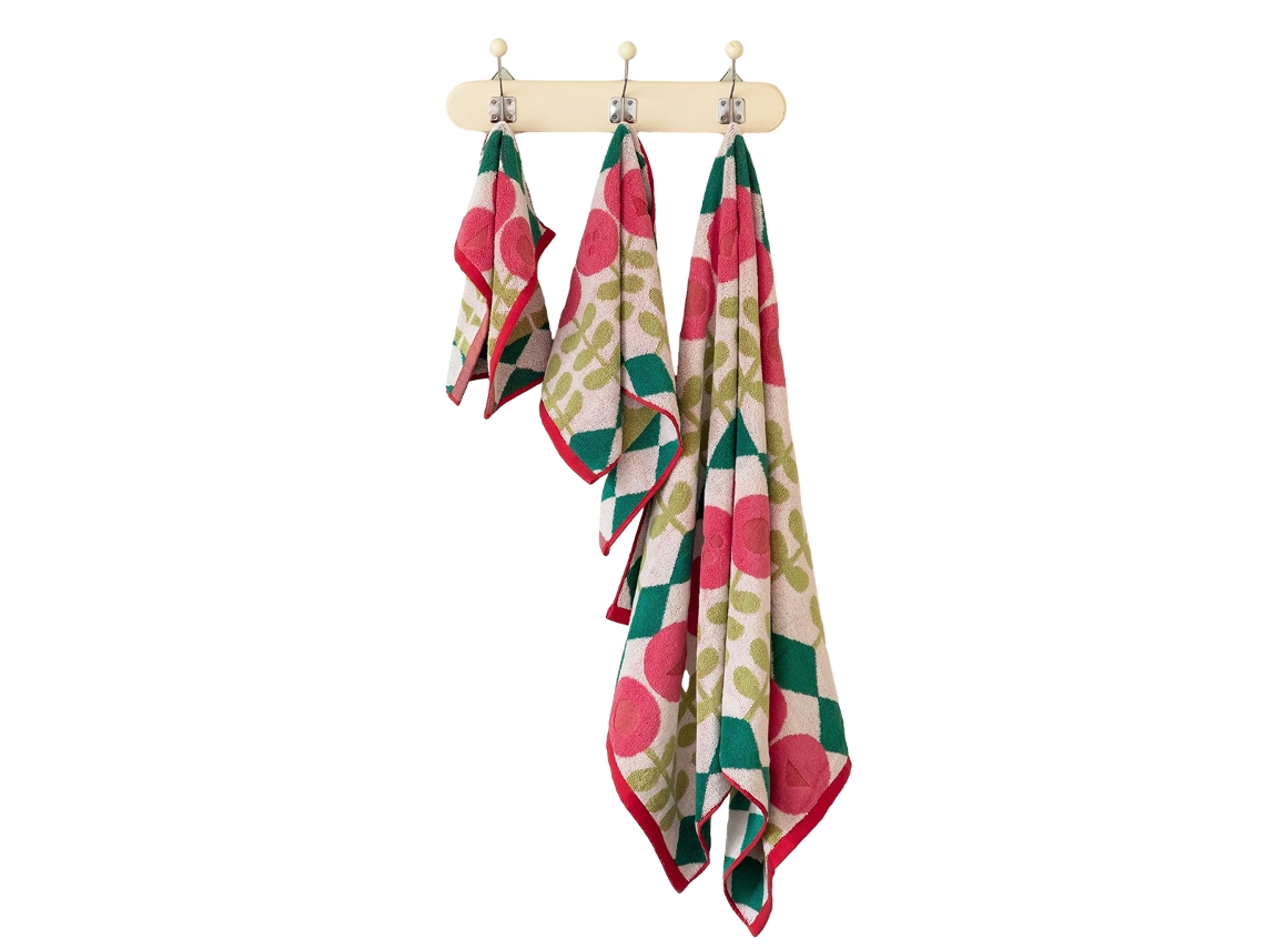 Conjunto de Toallas de Manos Kofihety para Baño y Rostro - 3 unid (35x20x5cm)