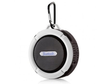 Altavoz Bluetooth Subwoofer C6 Portátil IP65 Exterior Tf Mini Blanco