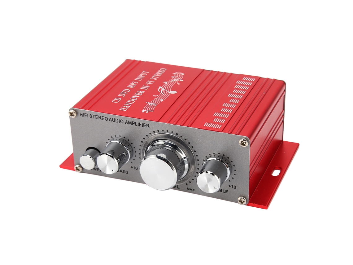 Amplificador De Potencia Para Coche 4 Canales Hifi 12v Amplificador Estéreo De Audio Para Coche Para Sistema De Música