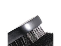 Kit De Cuidado De Barba Y Bigote Cepillo De Faggio Color Madera Para Afeitado Y Limpieza