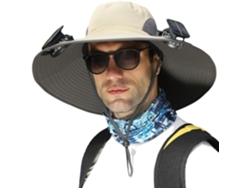 Sombrero para el sol para hombre, algodón ligero, protección UV, color caqui OEM
