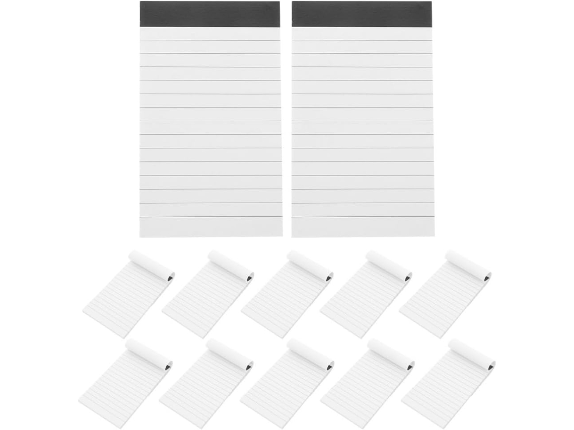 Blocs de papel 12 7 6 5 3 A7 para 30 cm pulgadas tamaño escritura escolar