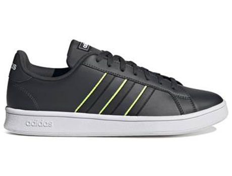 Zapatillas Deportivas ADIDAS Grand Court Base Hombre (Negro - Material Sintético - 44,6)