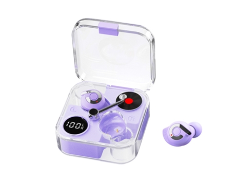 Auriculares Inalámbricos Intrauditivos CHRONUS Bluetooth Morado