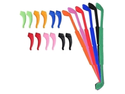Correas de silicona antideslizantes para gafas Wabjtam (paquete de 6) con 6 pares de ganchos para las orejas, soporte suave para gafas Rosewell