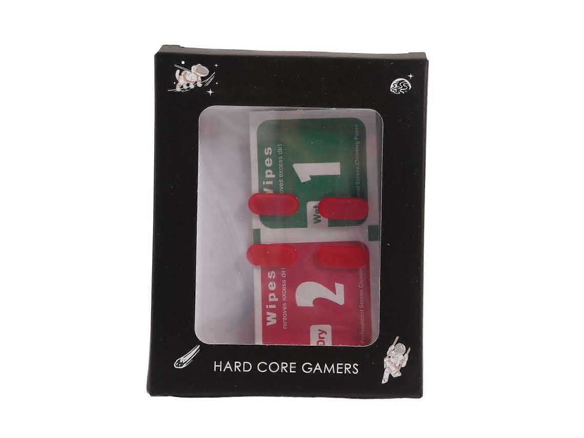Pack de 1 Unidad de Patines de Cristal Super Suaves para Ratón G304 G305 (rojo).