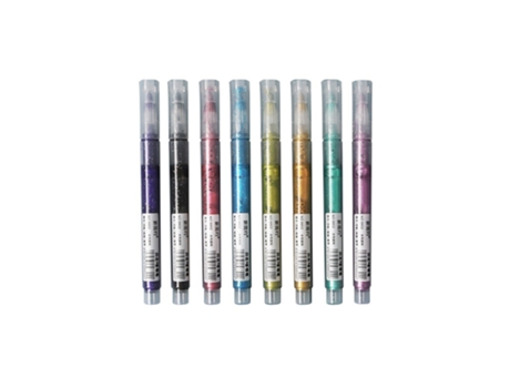 Juego de rotuladores metálicos con purpurina de 12 colores, rotuladores de pintura para papel negro, dibujo, pintura, diario, fabricación de tarjet...
