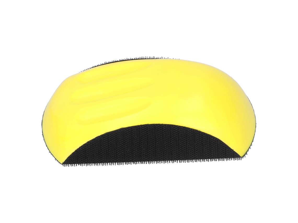 Bloque De Lijado Manual De 150 Mm (6 Pulgadas) Con Velcro Y Espuma De Poliuretano Para Pulido A Mano.