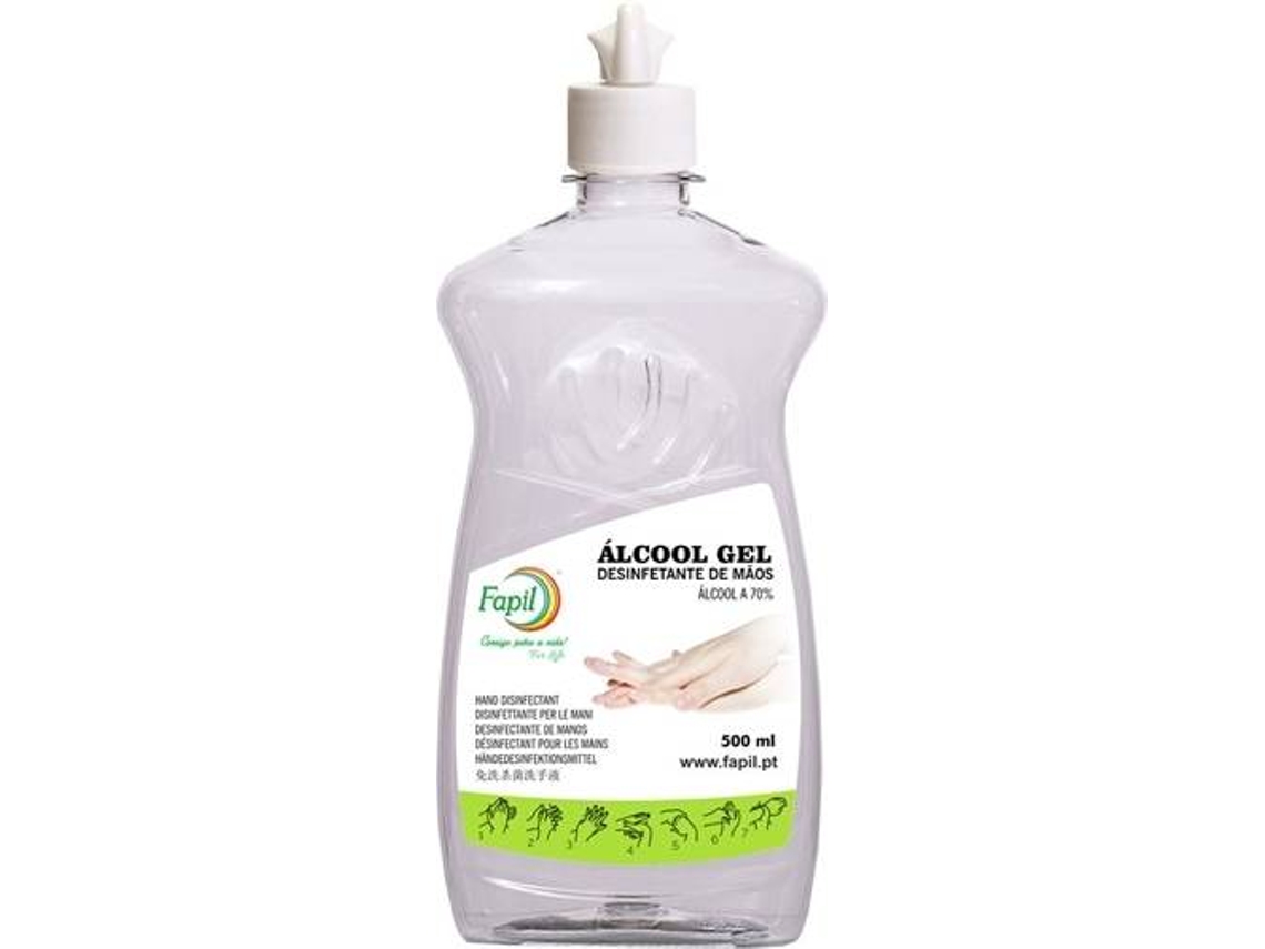 Alcohol en gel (500mL)