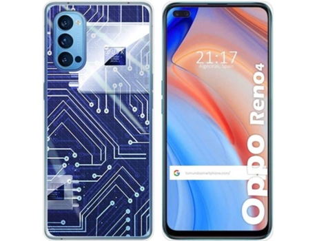 Carcasa Oppo Reno 4 5G TUMUNDOSMARTPHONE Circuito Multicolor