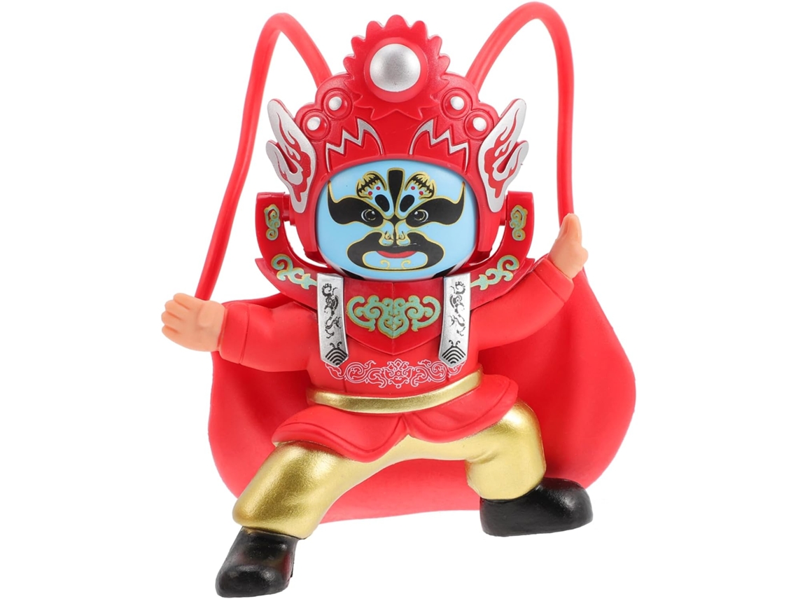 Muñeca China, Ópera De Pekín, Rostro Cambiante, Recuerdo De Sichuan, Obra De Arte