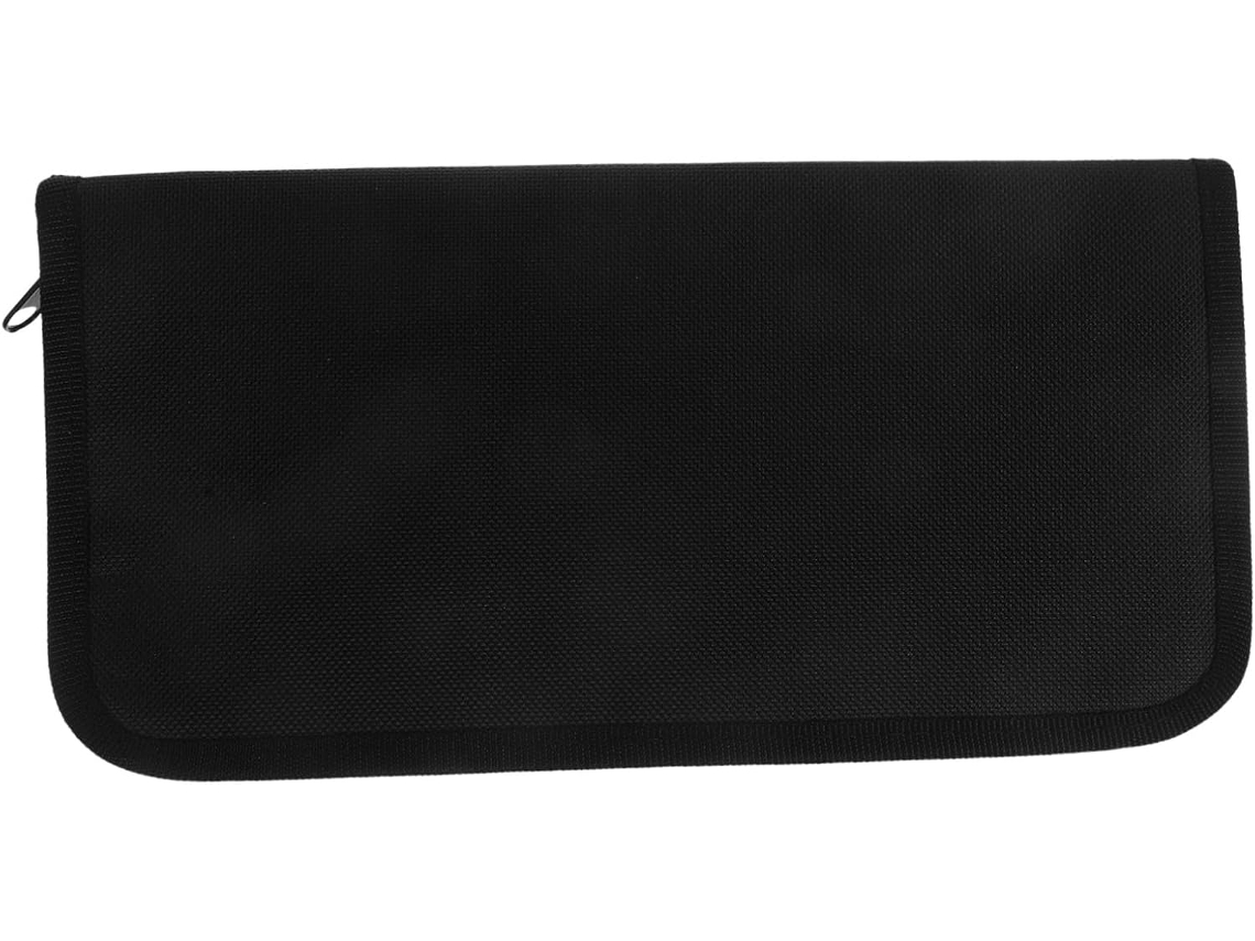 Organizador de pinceles para artistas con compartimentos, estuche de lona resistente para acuarela, enrollable.