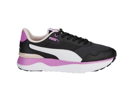 Zapatillas Deportivas PUMA R78 Voyage Mujer (Negro, Blanco - Tejido, Material Sintético -37,5)