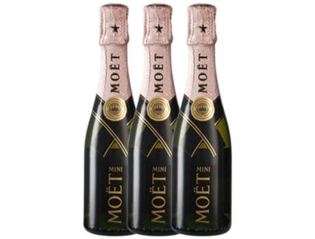 Champagne MOËT & CHANDON Moët & Chandon Impérial Rosé Brut (0.2 L - 3 unidades)