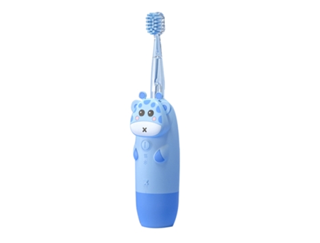 Cepillo de dientes eléctrico ZMDECQNA para niños 3 modos con memoria diversión y fácil limpieza resistente al agua IPX7 ultrasónico inteligente par...