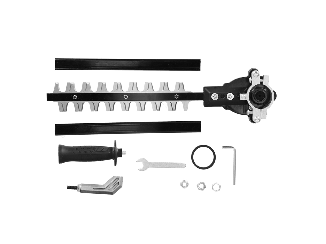 Cortasetos Eléctrico De Mano Con Doble Cuchilla Para Jardín, Compatible Con Amoladoras Angulares M14 Y M10