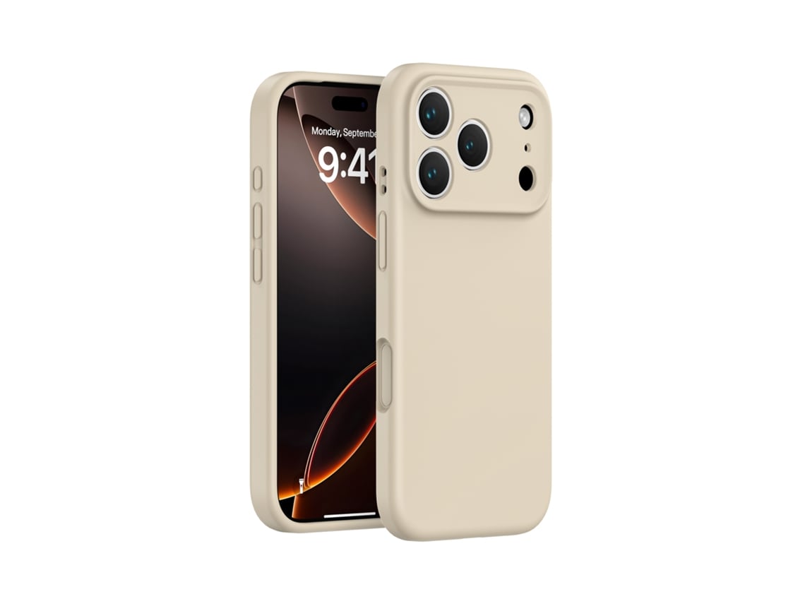 (color Café, Para Iphone 16 Pro Max) Funda De Silicona Líquida Para Iphone, Cobertura Total Sin Huecos, Protección De Botones De Una Sola Pieza.