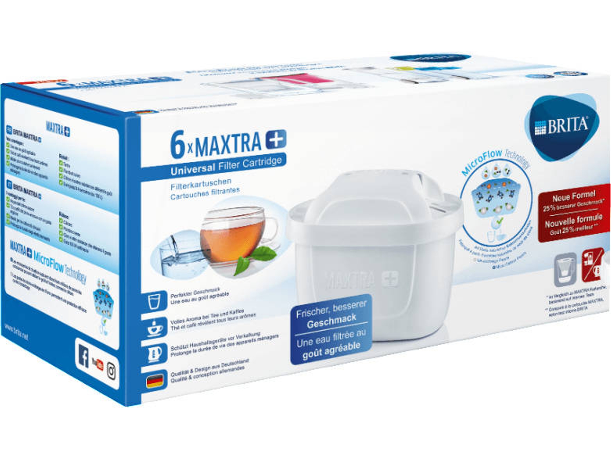 Cartucho Filtrante BRITA MAXTRA+ 6Pack Worten.es