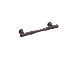 Tirador para muebles de aleación de zinc. Estilo clásico. Distancia entre centros 96. CAMBIO DE HARDWARE Aluminio Marrón