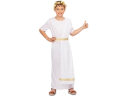Disfraz de Niño DISFRAZZES Emperador Romano Blanco (Talla: 3 a 4 años)