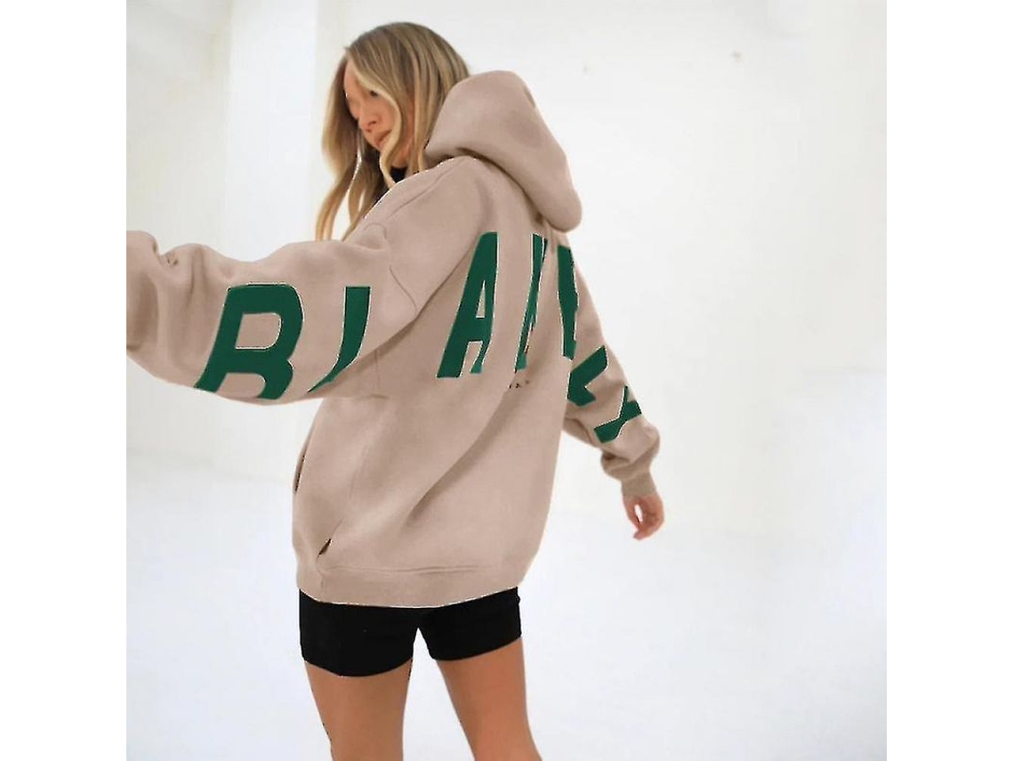 2026-chaqueta Con Capucha Blakely Oversized De Manga Larga Suelta Para Mujer, Estilo Casual Y Moderno, Verano Y Primavera