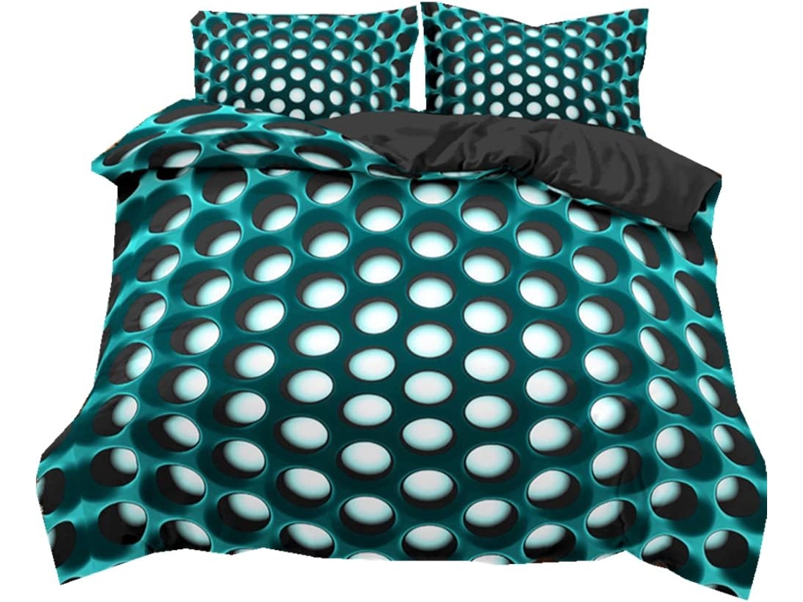 Juego Funda Nórdica Microfibra Diseño Almohada Juego Funda 135 X 200 Cm 50 75 220 240