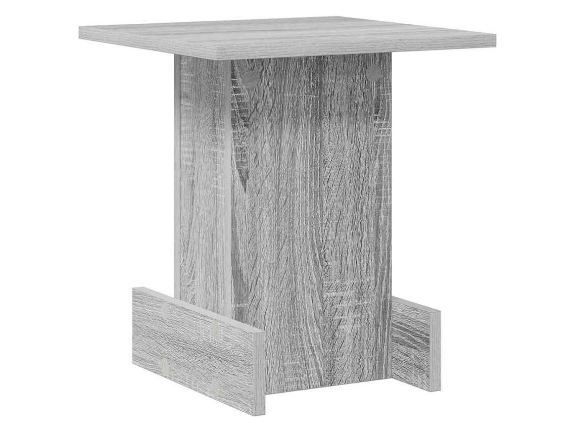 Maison Exclusive - Mesa Auxiliar Gris Sonoma 35,5 X 35 X 40 Cm