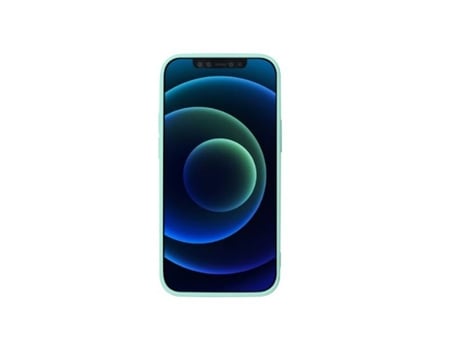 Funda para iPhone 12/12 Pro MYWAY Piel Sintética Textura Suave Azul