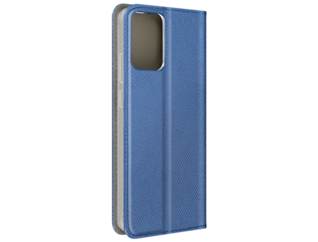 Funda AVIZAR Motorola Edge 30 Neo Solapa Magnética Tarjetero y Soporte Vídeo Azul